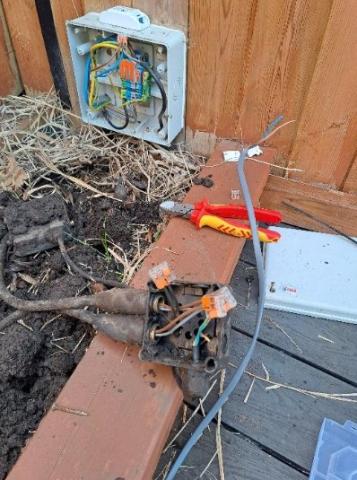 Fault finding case study of garden lighting circuit in Tamworth
