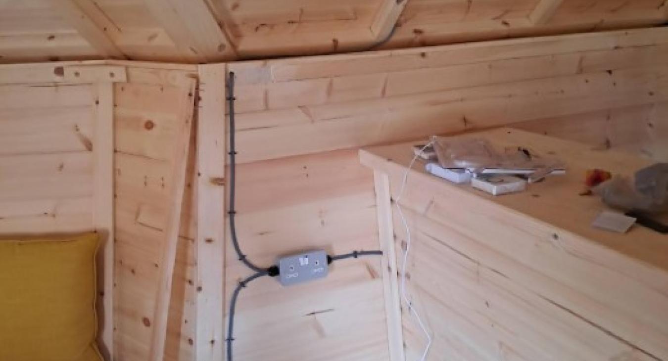 Garden Room Electrical Installation