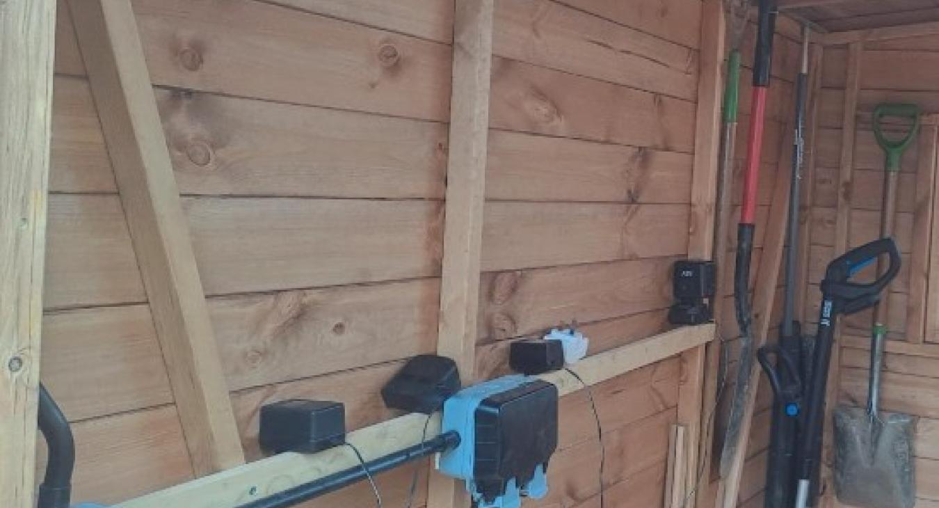 Potting Shed Electrical Installation in Amington