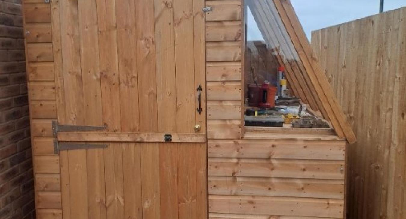 Potting Shed Electrical Installation in Amington