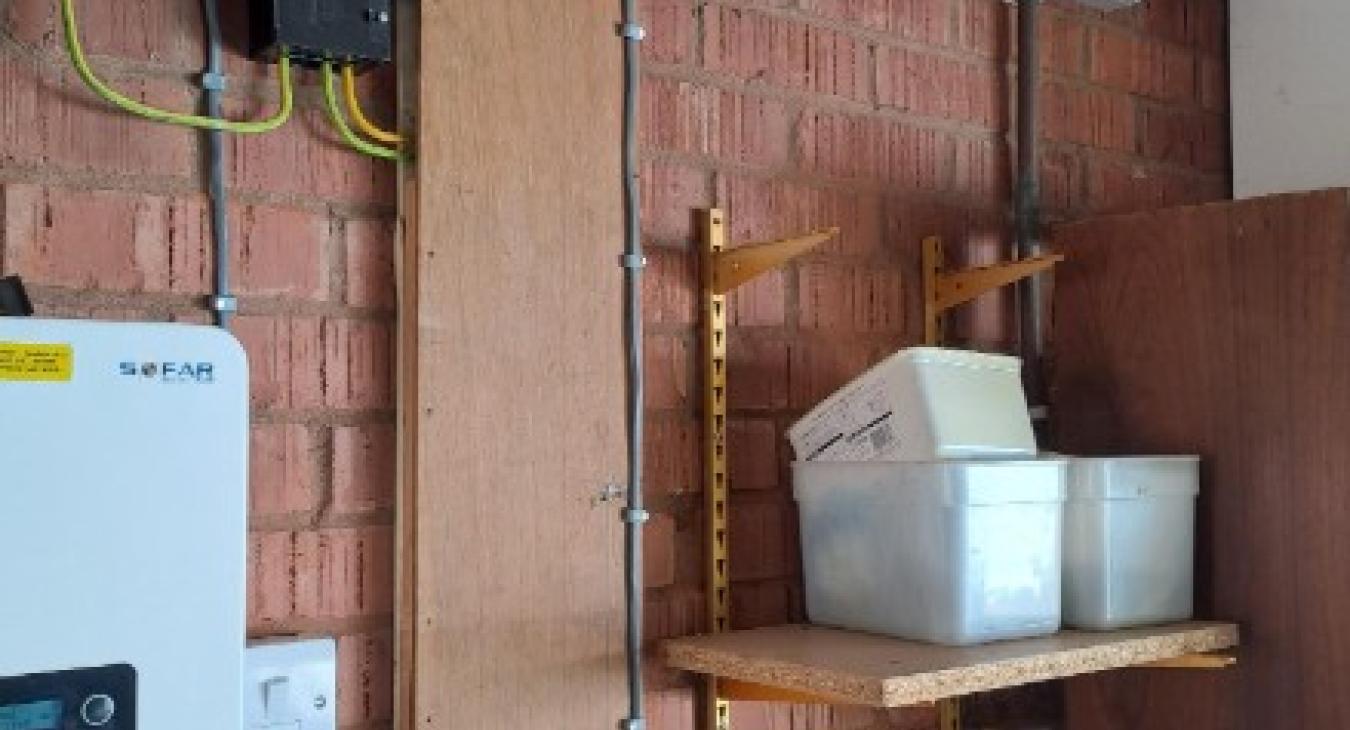 Garage Door LED Lighting Installation in Dosthill, Tamworth