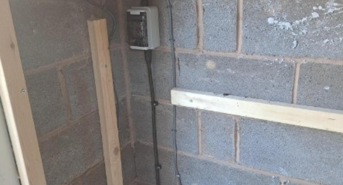 Garden Office Socket Installation in Two Gates, Tamworth