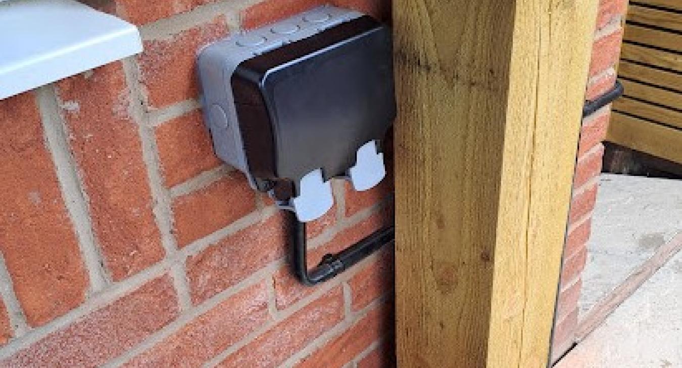 External Socket Installation in Arkall Farm, Tamworth 