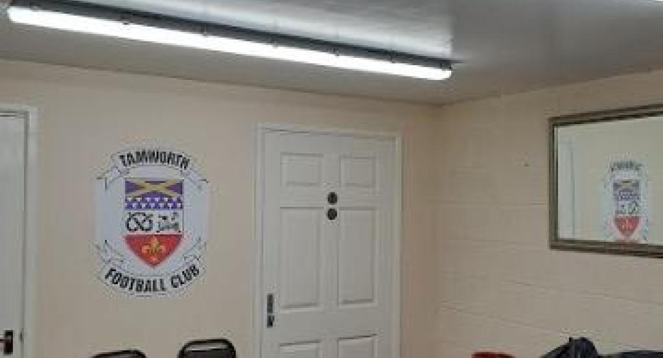 Commercial LED Lighting Upgrade in Tamworth - Sports Changing Room