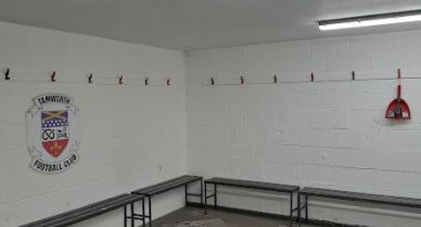 Commercial LED Lighting Upgrade in Tamworth - Sports Changing Room