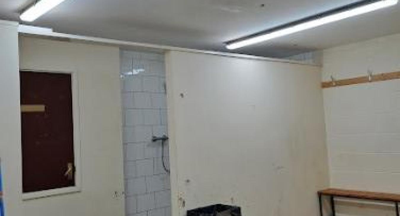 Commercial LED Lighting Upgrade in Tamworth - Sports Changing Room