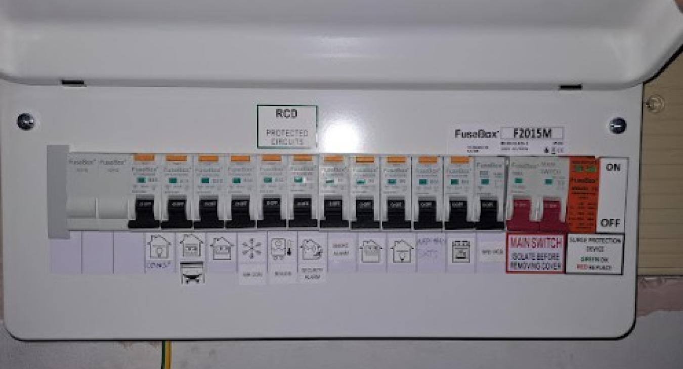Consumer Unit Upgrade in Tamworth