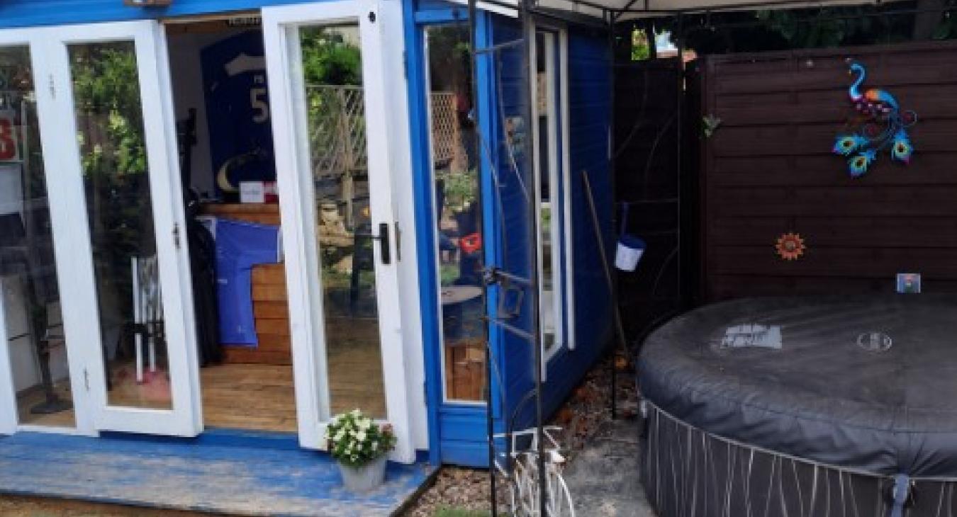 Garden Room and Hot Tub Electrical Installation in Tamworth